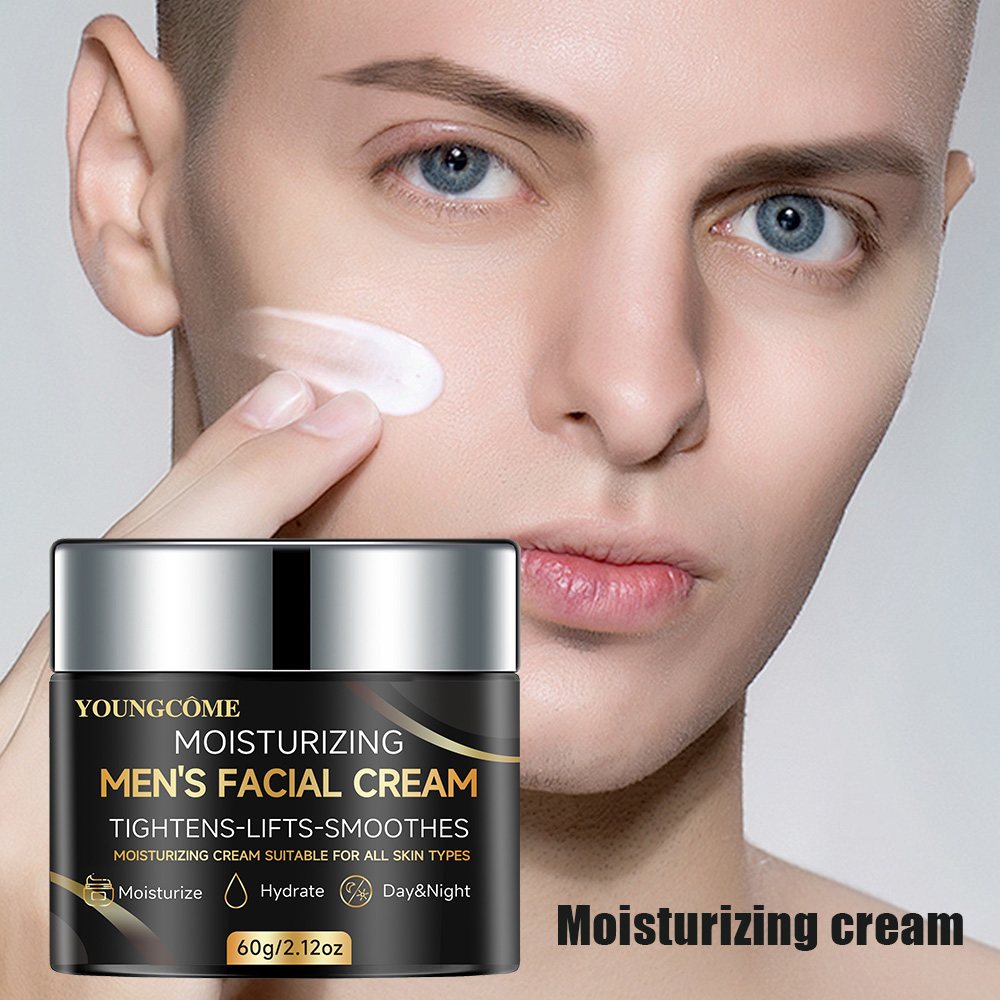 Retinol Cream - Crema Facial para Hombre con Colágeno,