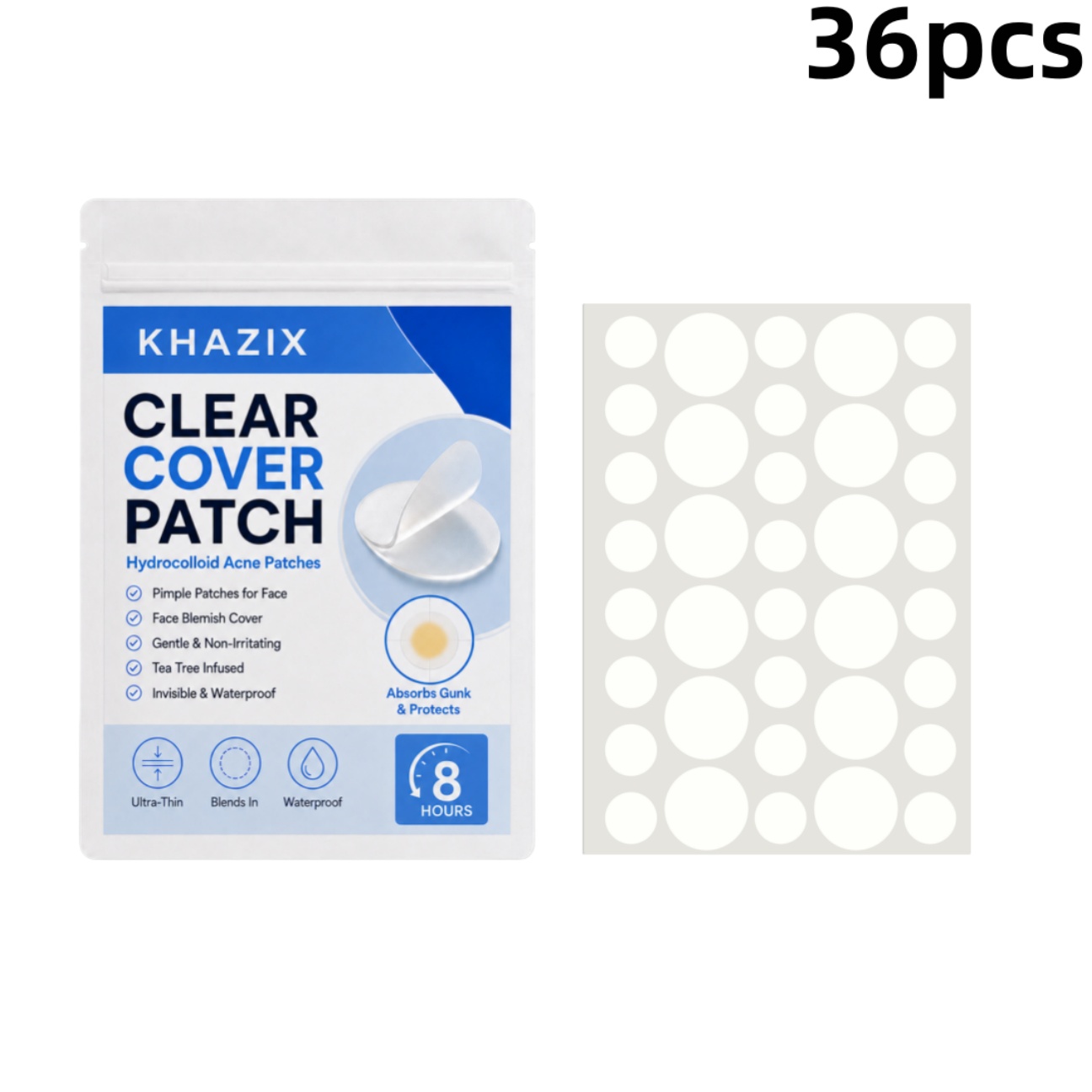 36 Parches Transparentes para  - Face Moisturizer reseña y precio