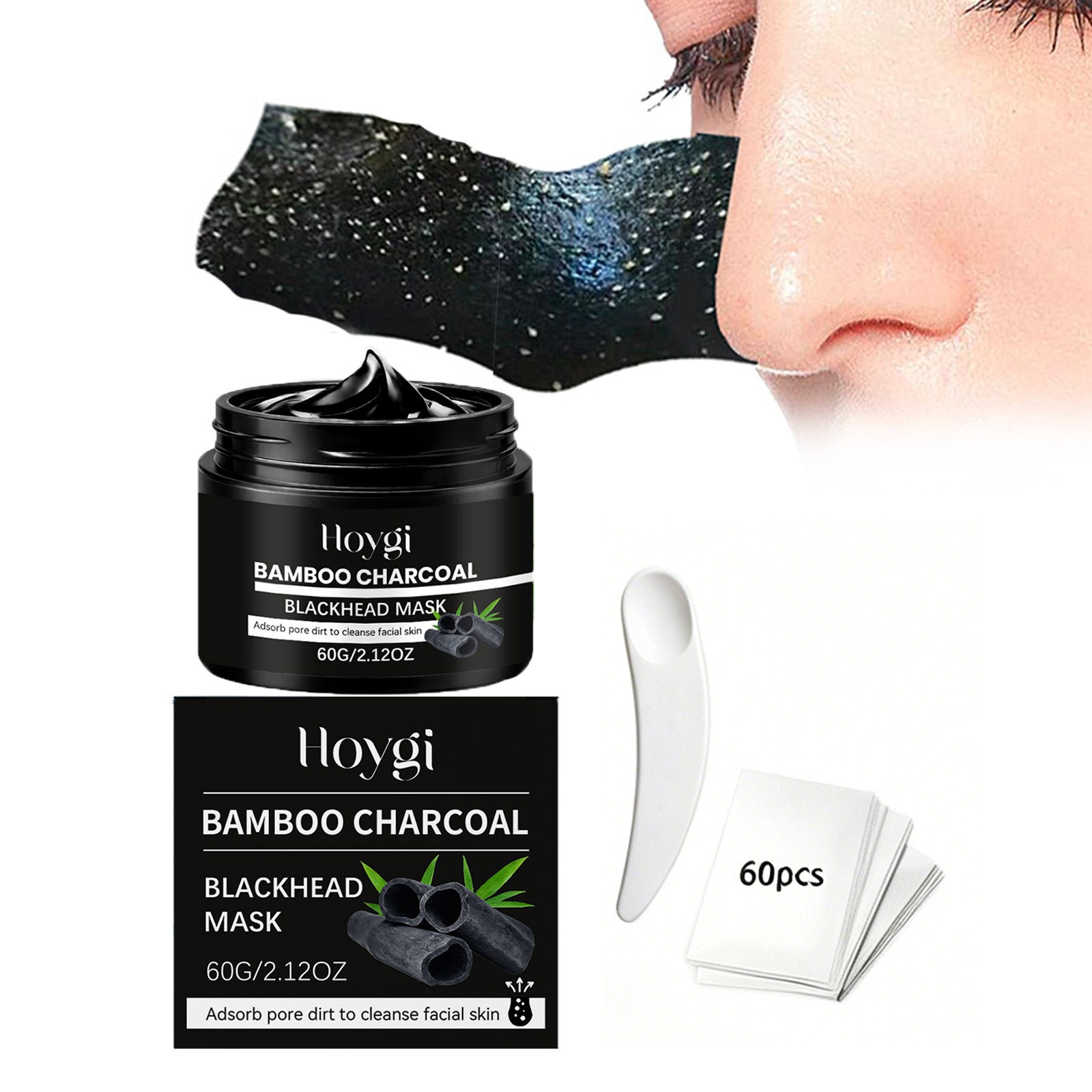 Mascarilla de carbón de bambú  - Face Mask Skincare reseña y precio